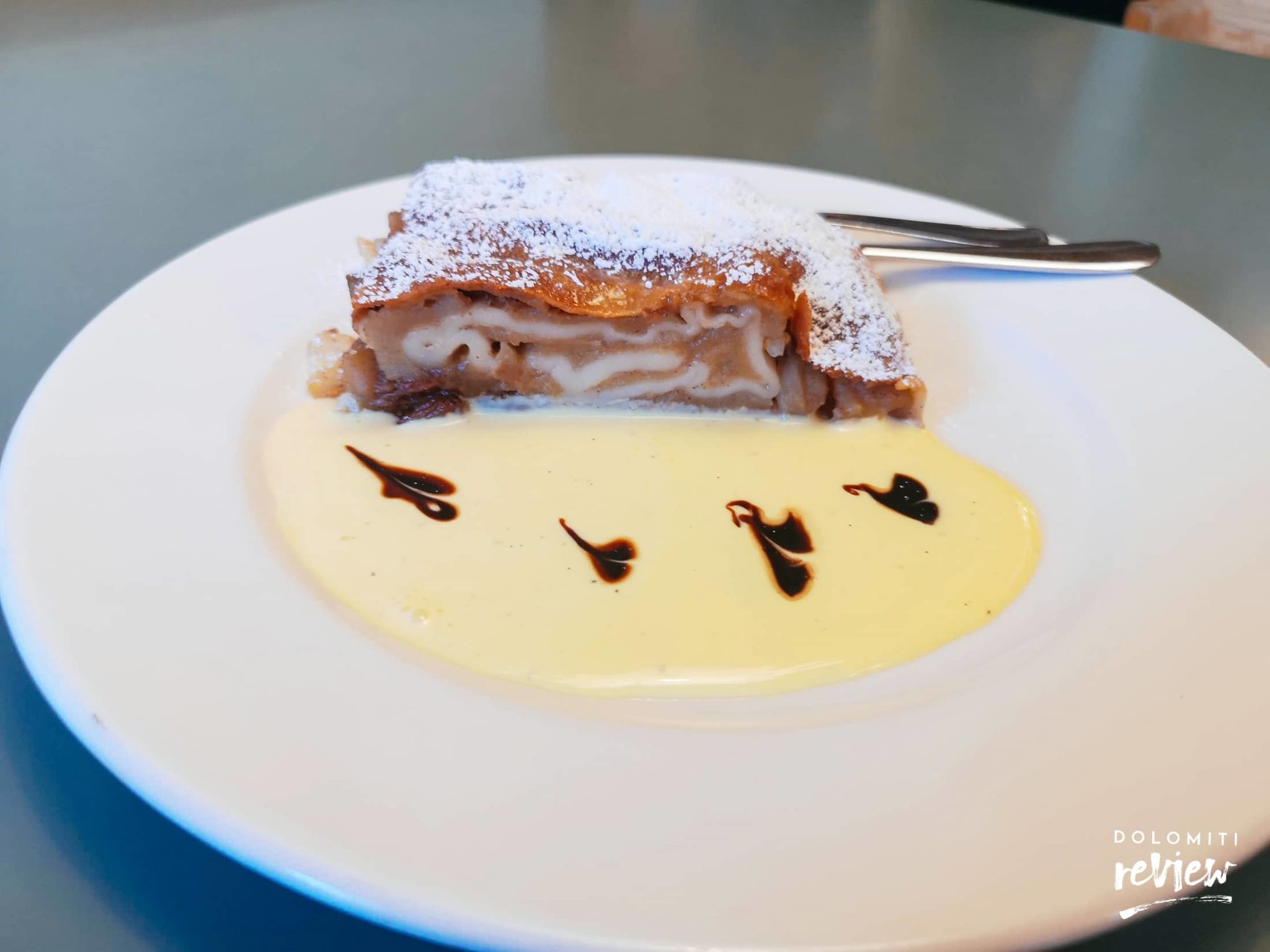 Strudel al Rifugio Passo Valles