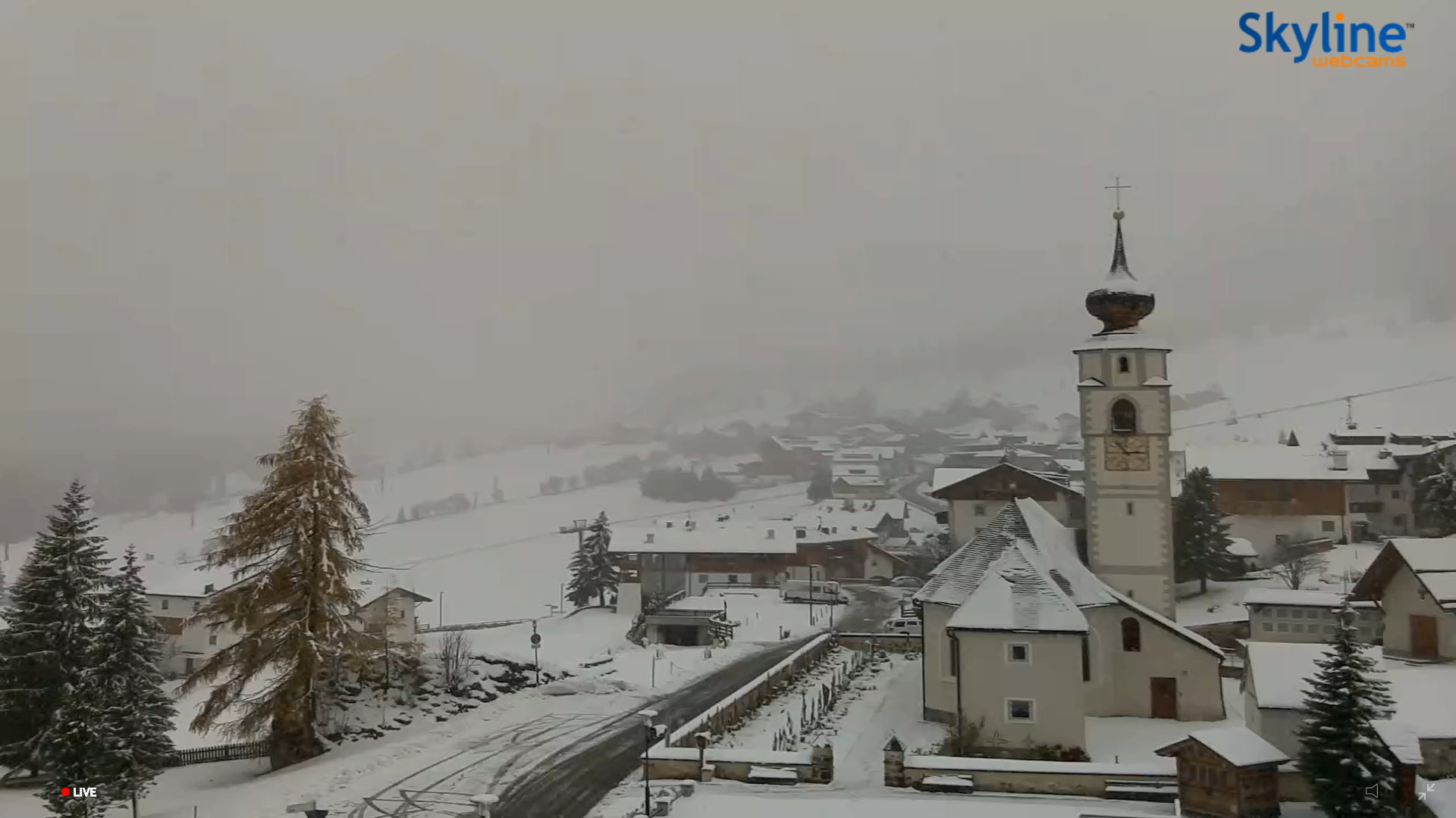 Colfosco neve 8 novembre 2019
