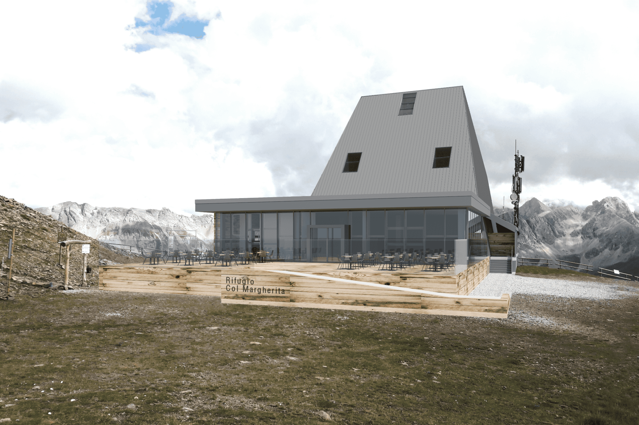 Rifugio InAlto Col Margherita (immagine darender)