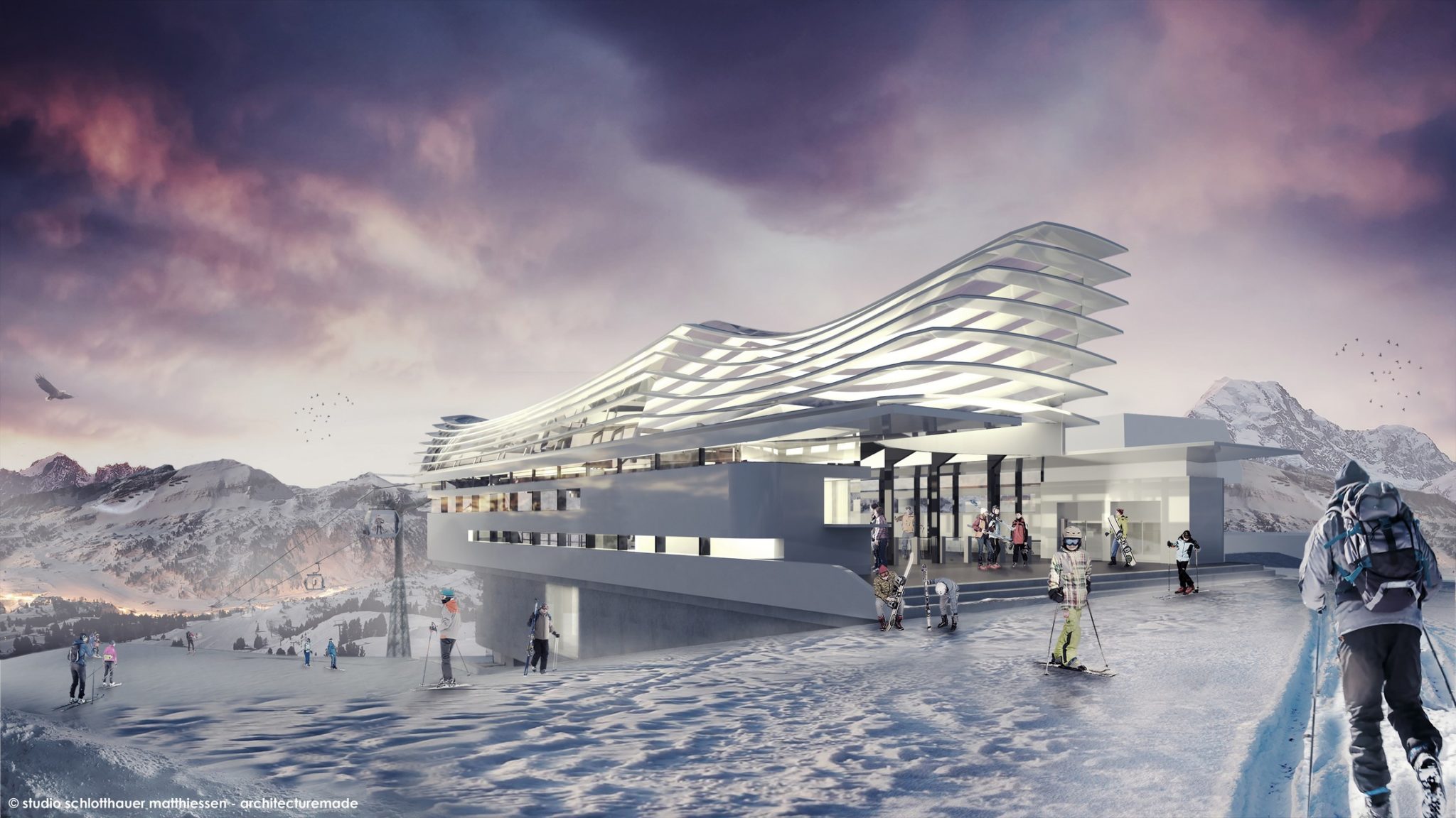 Olang 1 + 2: nuova stazione rendering