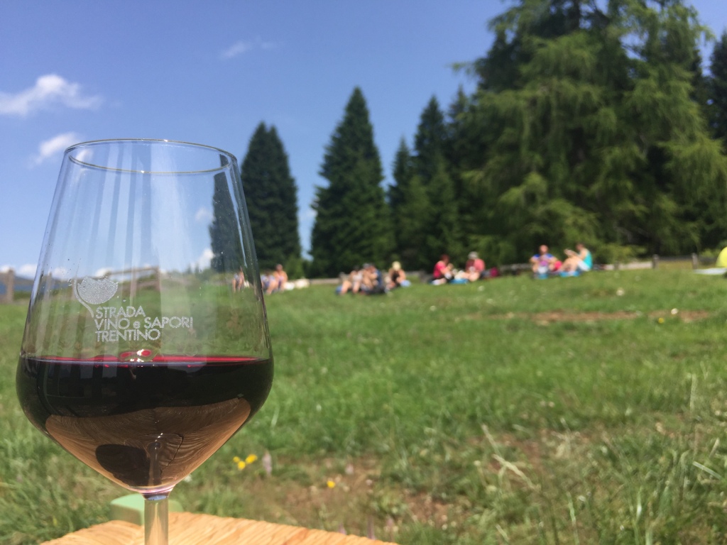 Degustazioni en plein air in Trentino