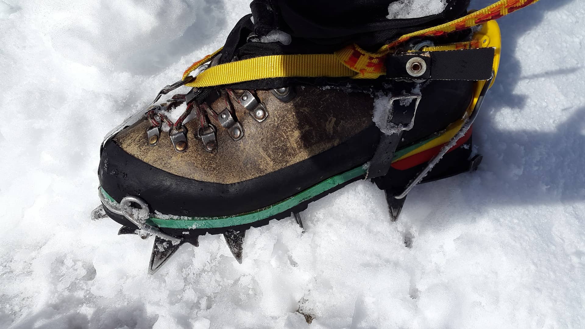 Escursioni invernali ramponi ramponcini