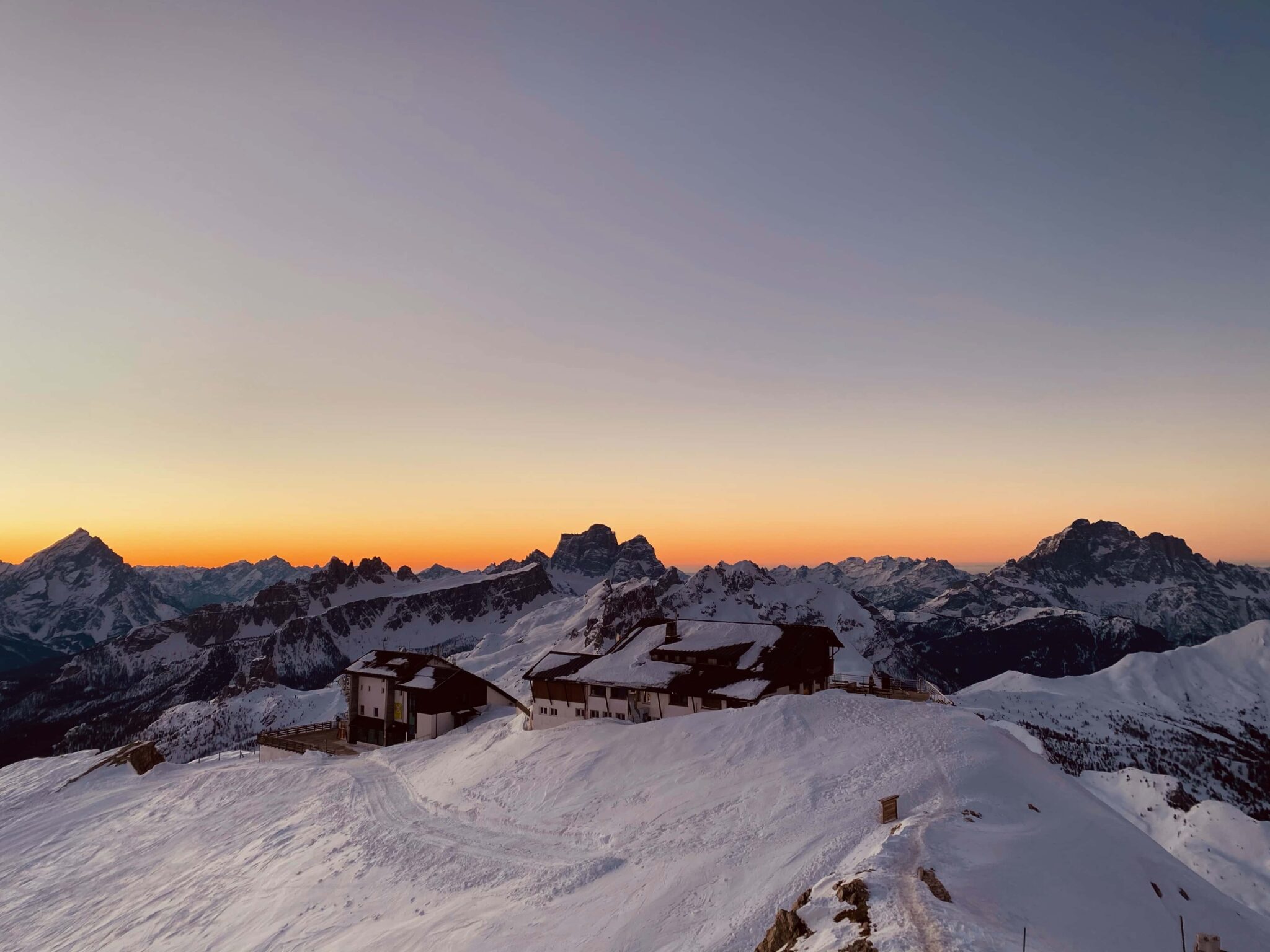 Alba dal Lagazuoi - foto Mattia Pompanin
