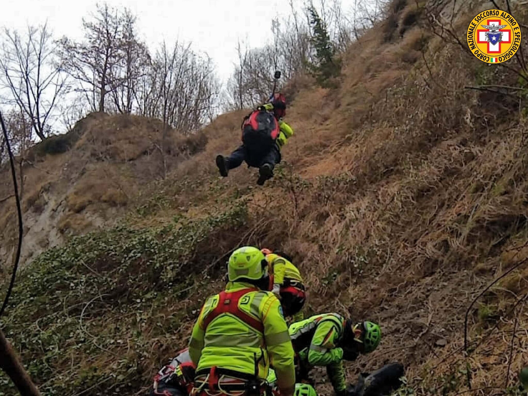 Intervento del Soccorso Alpino